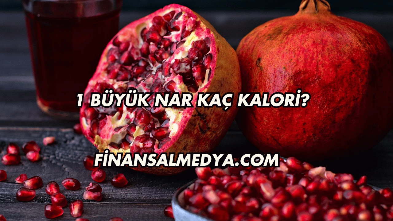 1 Büyük Nar Kaç Kalori?