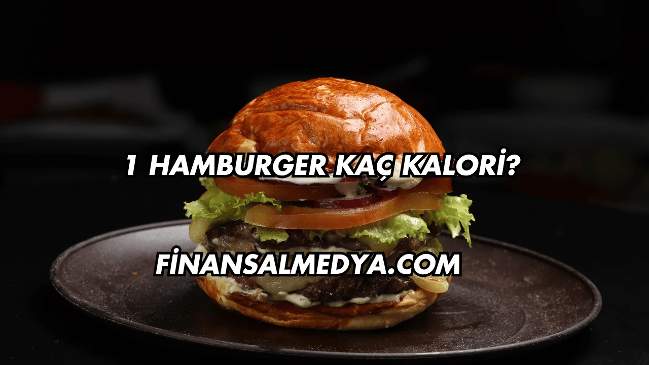 1 Hamburger Kaç Kalori?