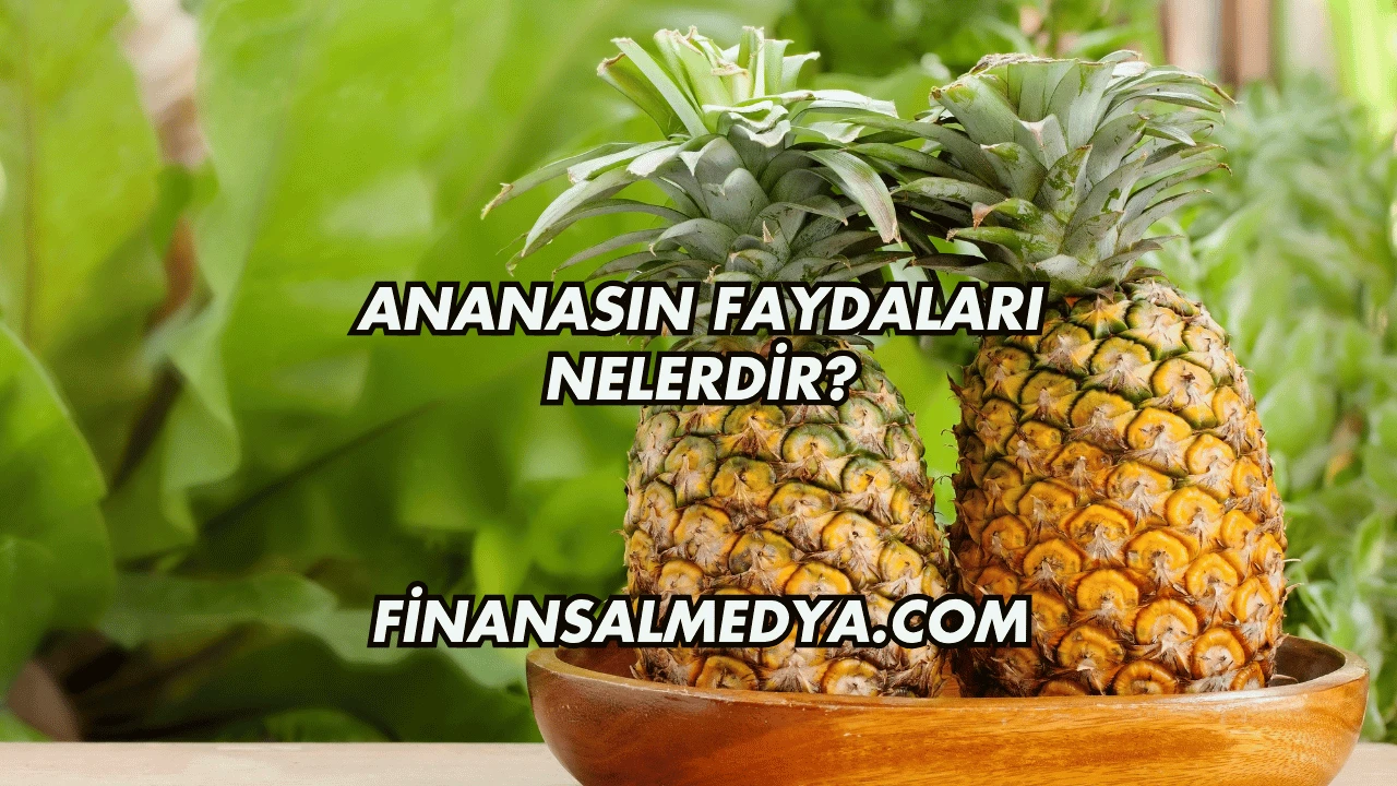 Ananasın Faydaları Nelerdir?