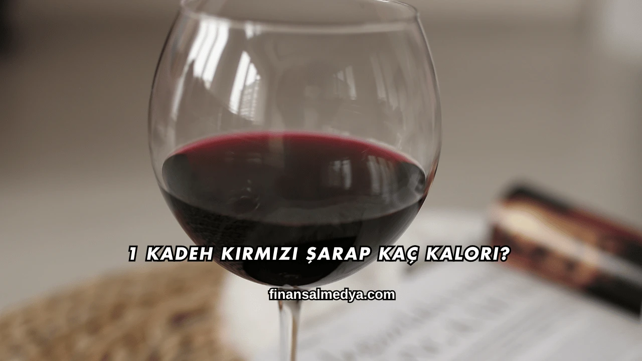 1 Kadeh Kırmızı Şarap Kaç Kalori?