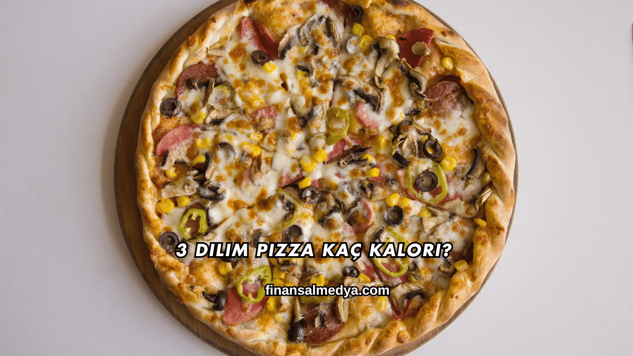 3 Dilim Pizza Kaç Kalori?