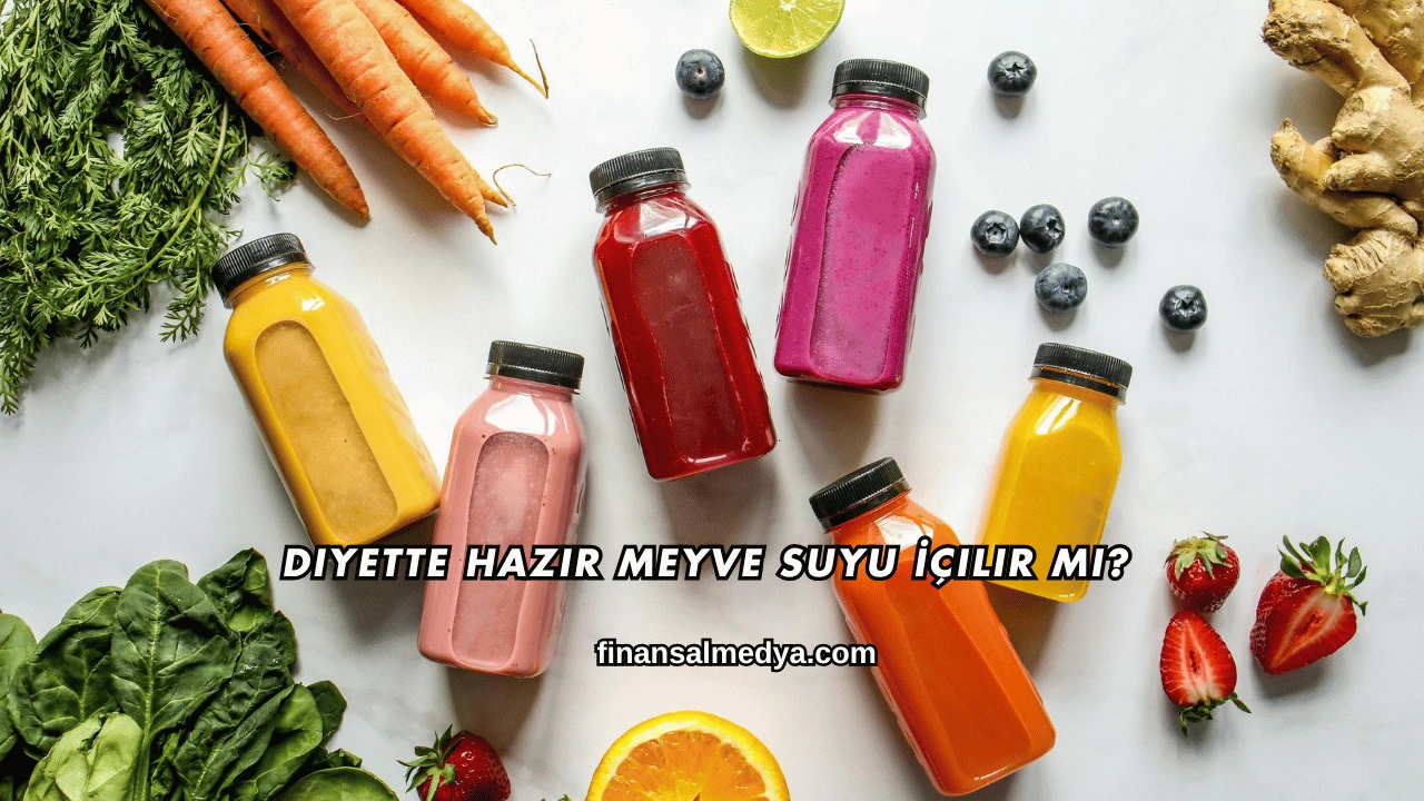 Diyette Hazır Meyve Suyu İçilir mi?