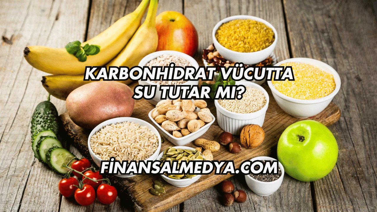 Karbonhidrat Vücutta Su Tutar mı?