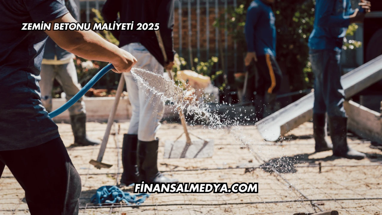 Zemin Betonu Maliyeti 2025
