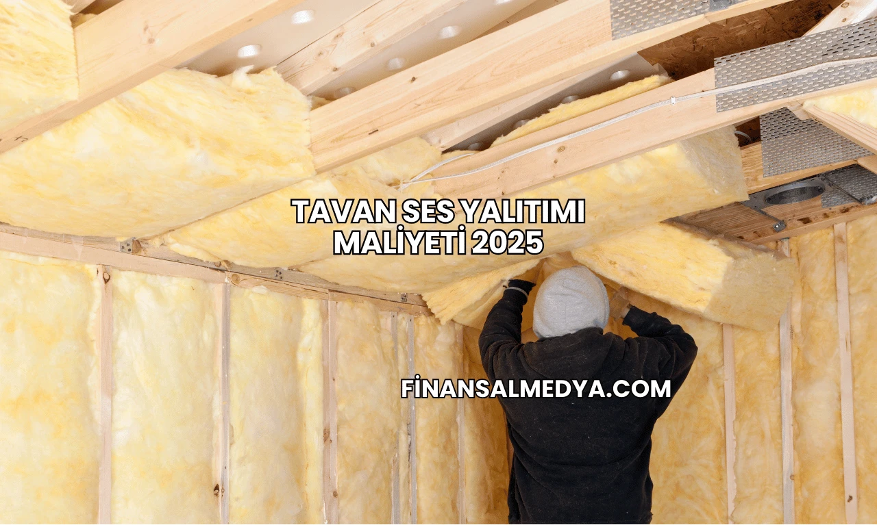 Tavan Ses Yalıtımı Maliyeti 2025