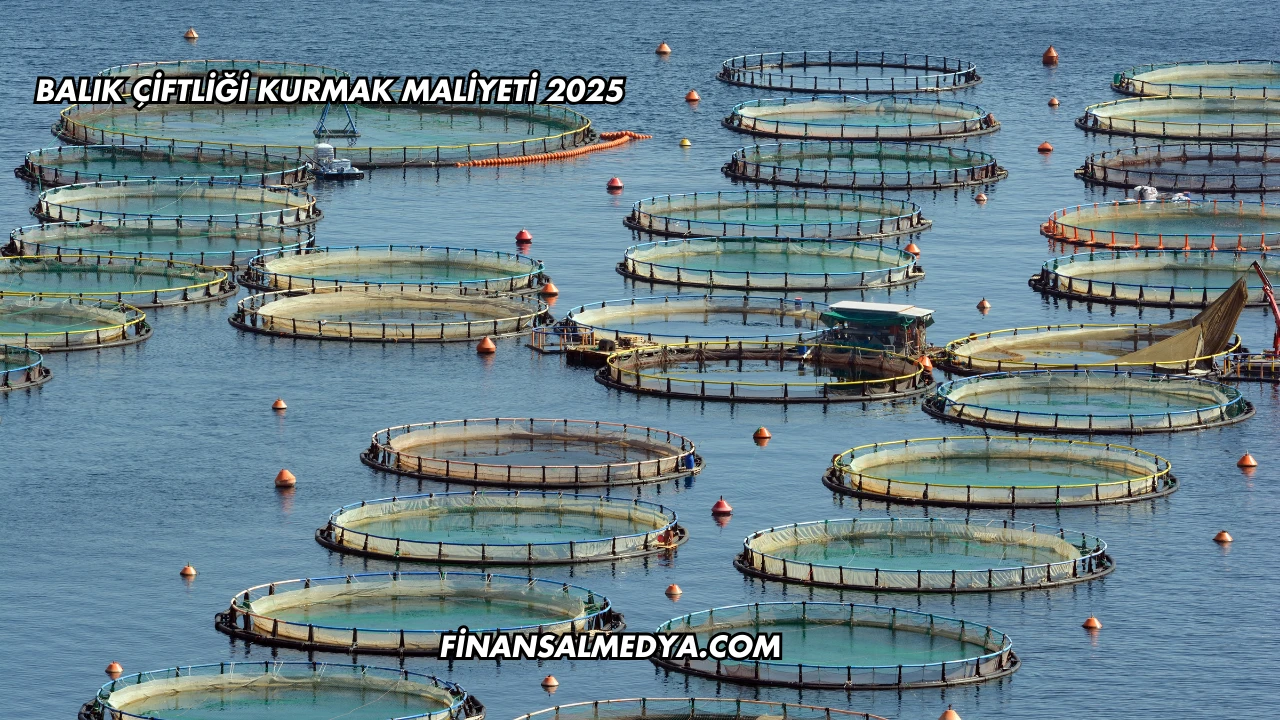 Balık Çiftliği Kurmak Maliyeti 2025