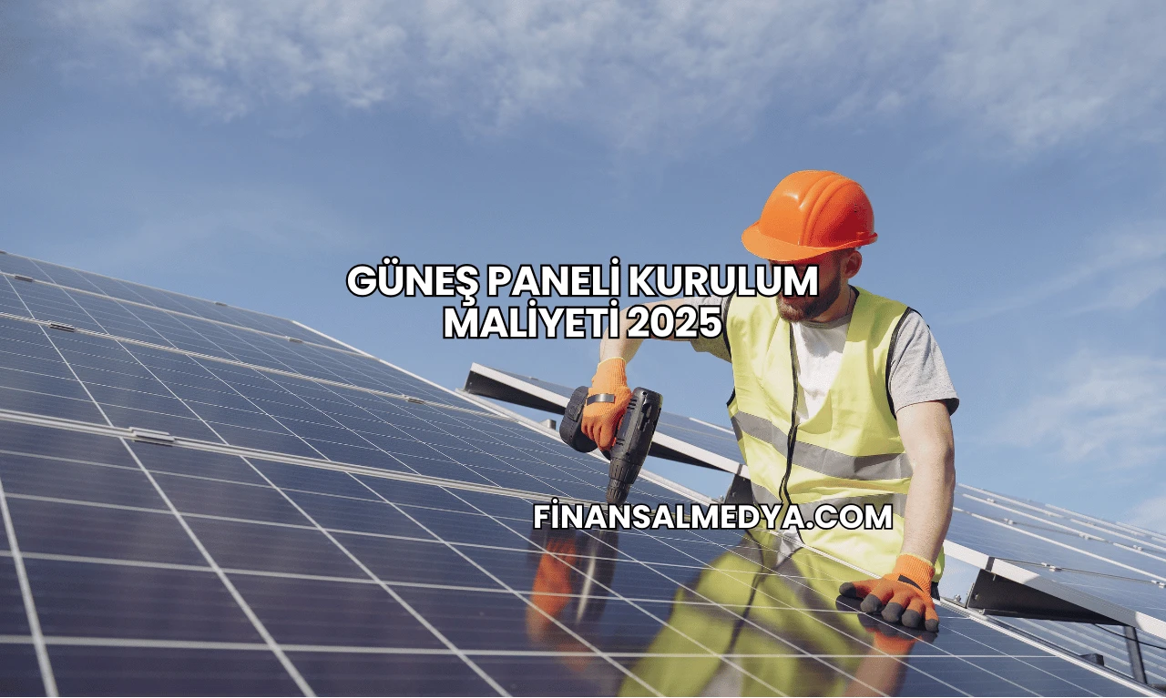 Güneş Paneli Kurulum Maliyeti 2025