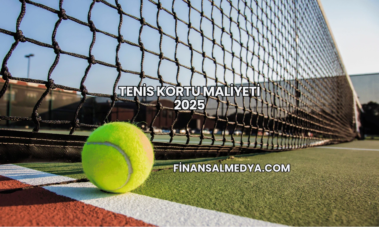 Tenis kortu maliyeti 2025