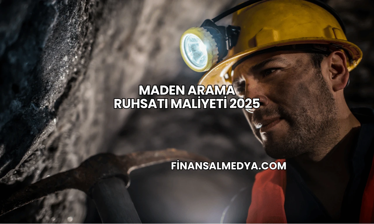 Maden Arama Ruhsatı Maliyeti 2025