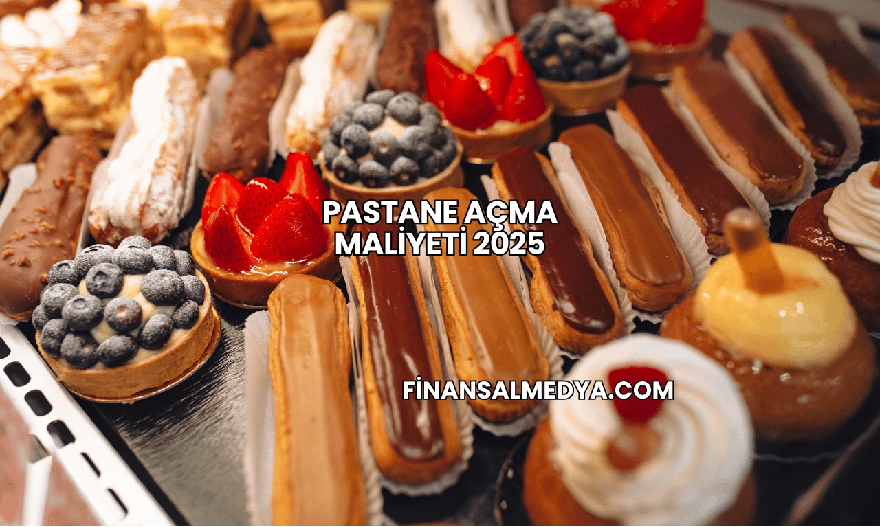 Pastane Açma Maliyeti 2025