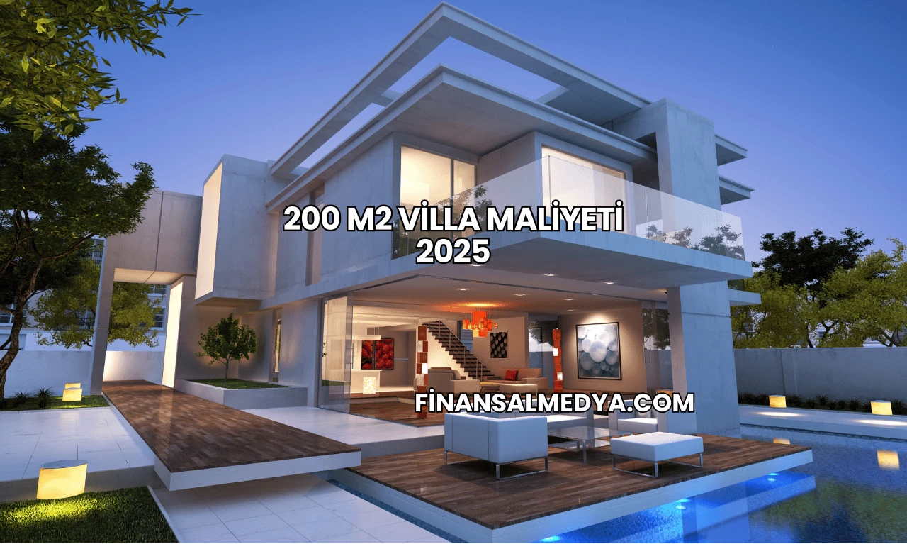 200 m2 Villa Maliyeti 2025
