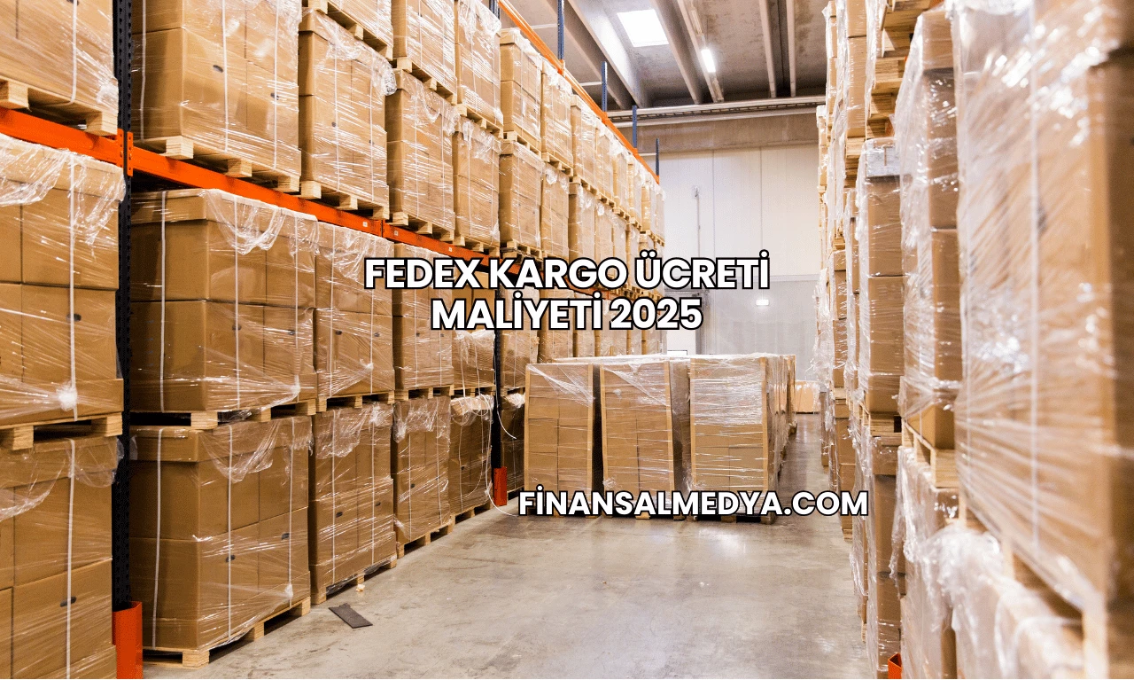 FedEx Kargo Ücreti Maliyeti 2025