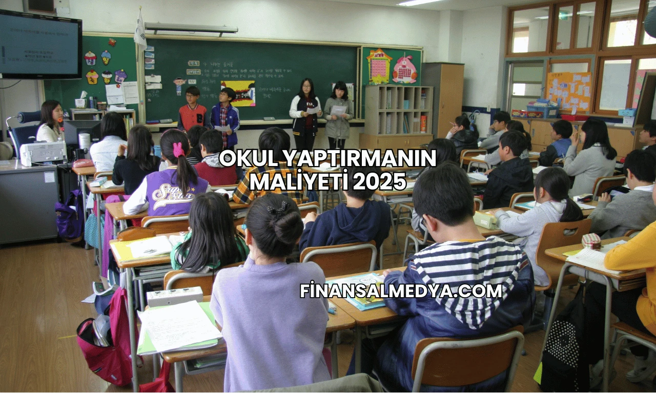 Okul Yaptırmanın Maliyeti 2025