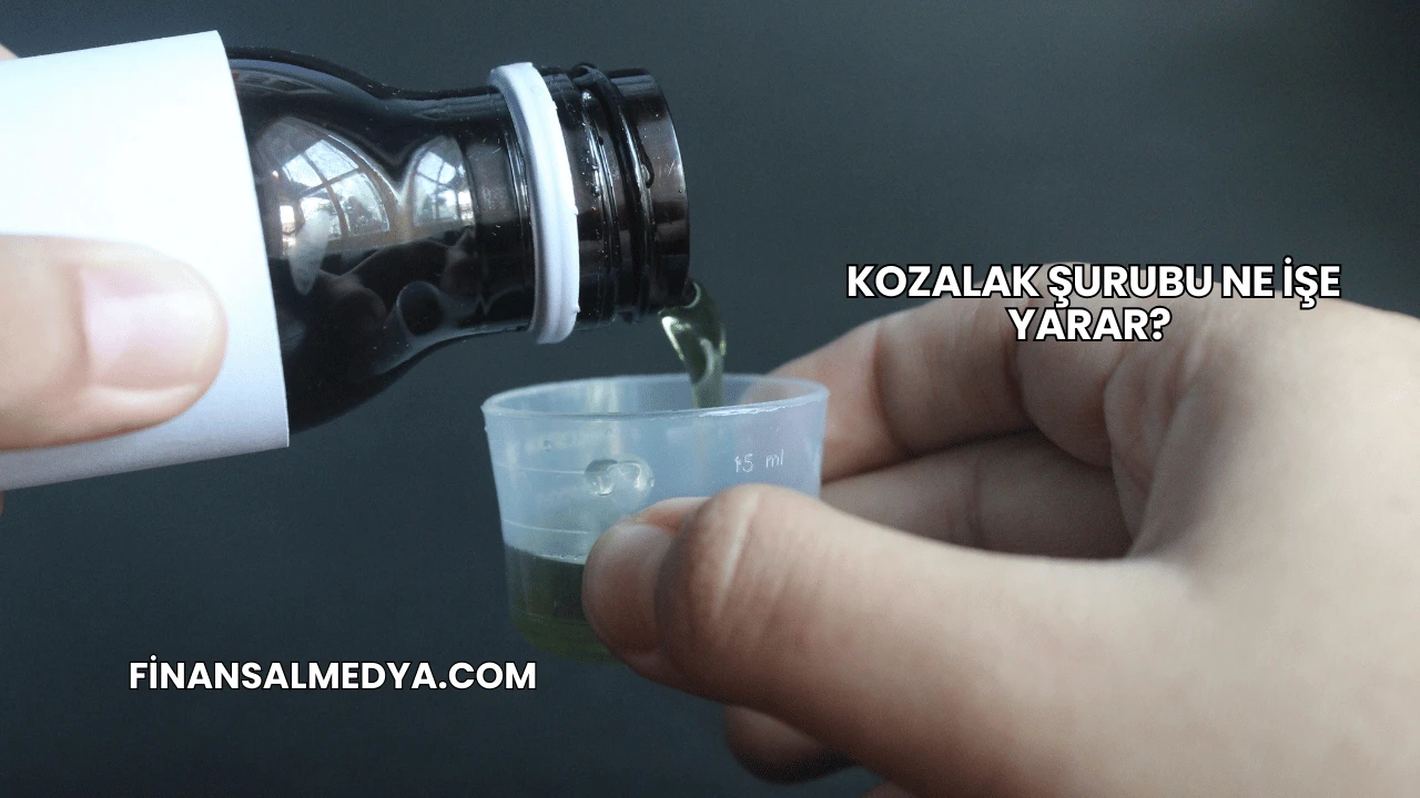 Kozalak Şurubu Ne İşe Yarar?