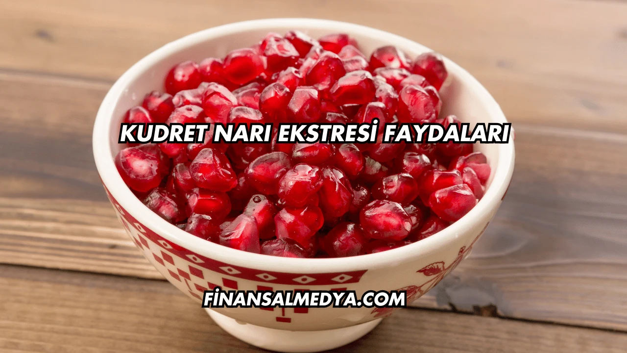 Kudret Narı Ekstresi Faydaları