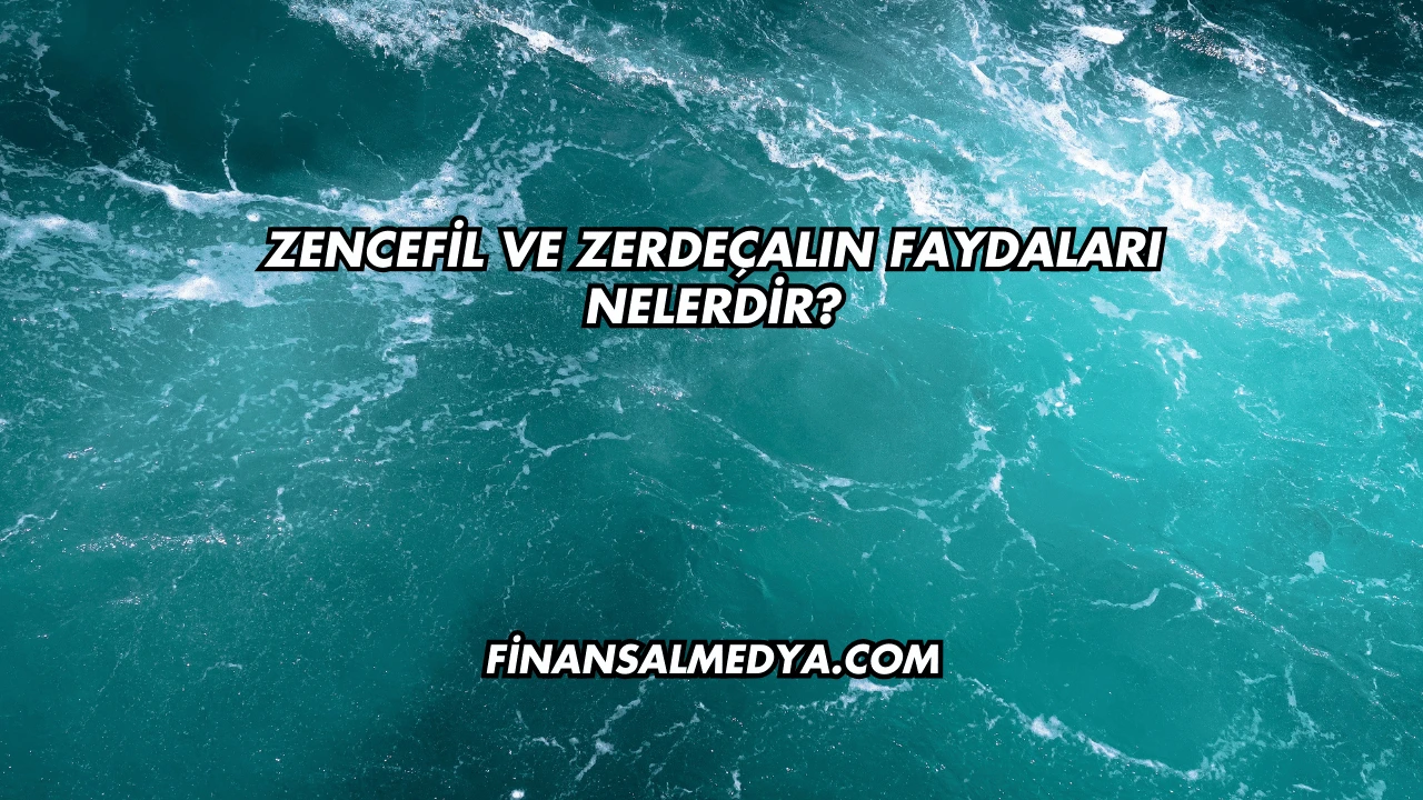 Zencefil ve Zerdeçalın Faydaları Nelerdir?