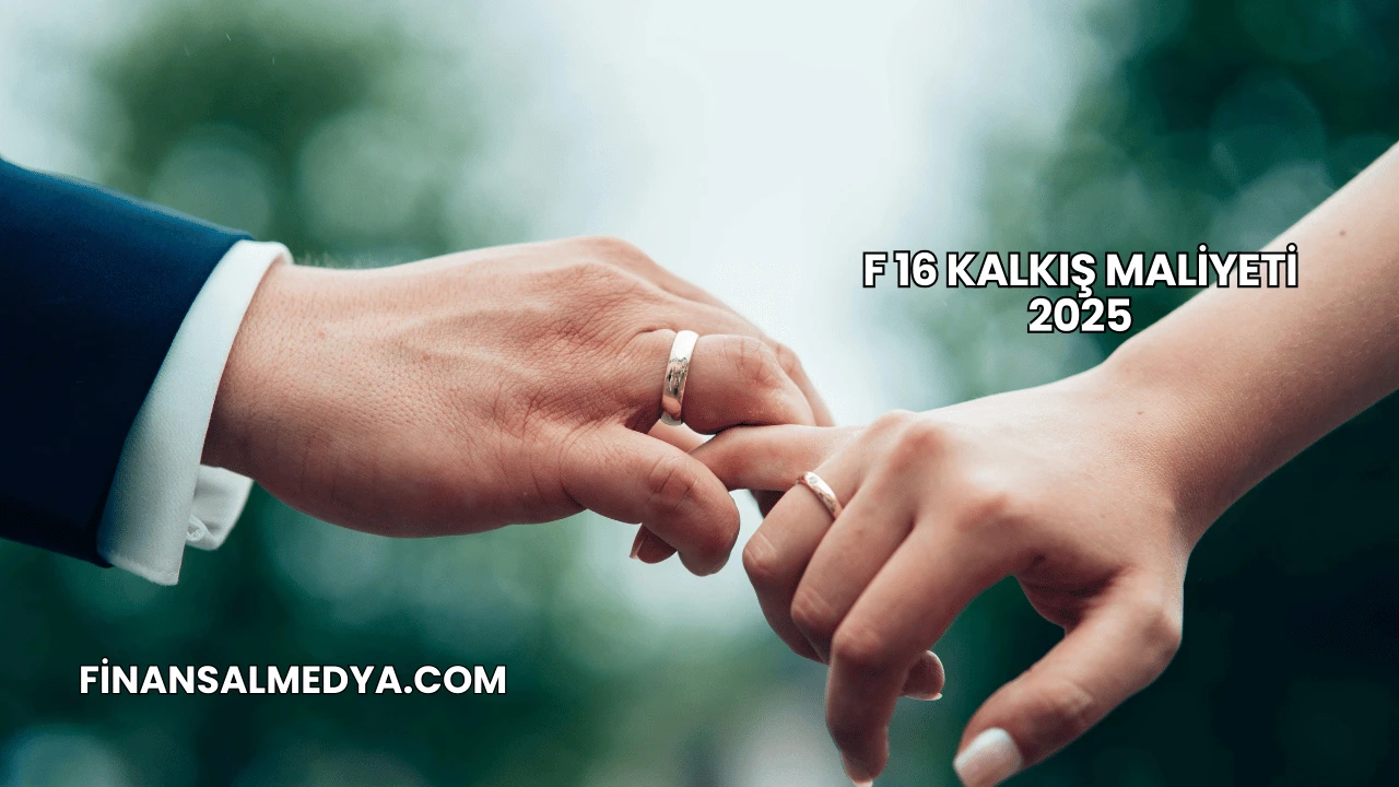 F 16 Kalkış Maliyeti 2025