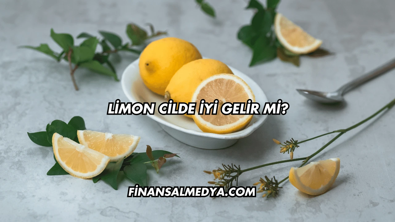 Limon Cilde İyi Gelir mi?