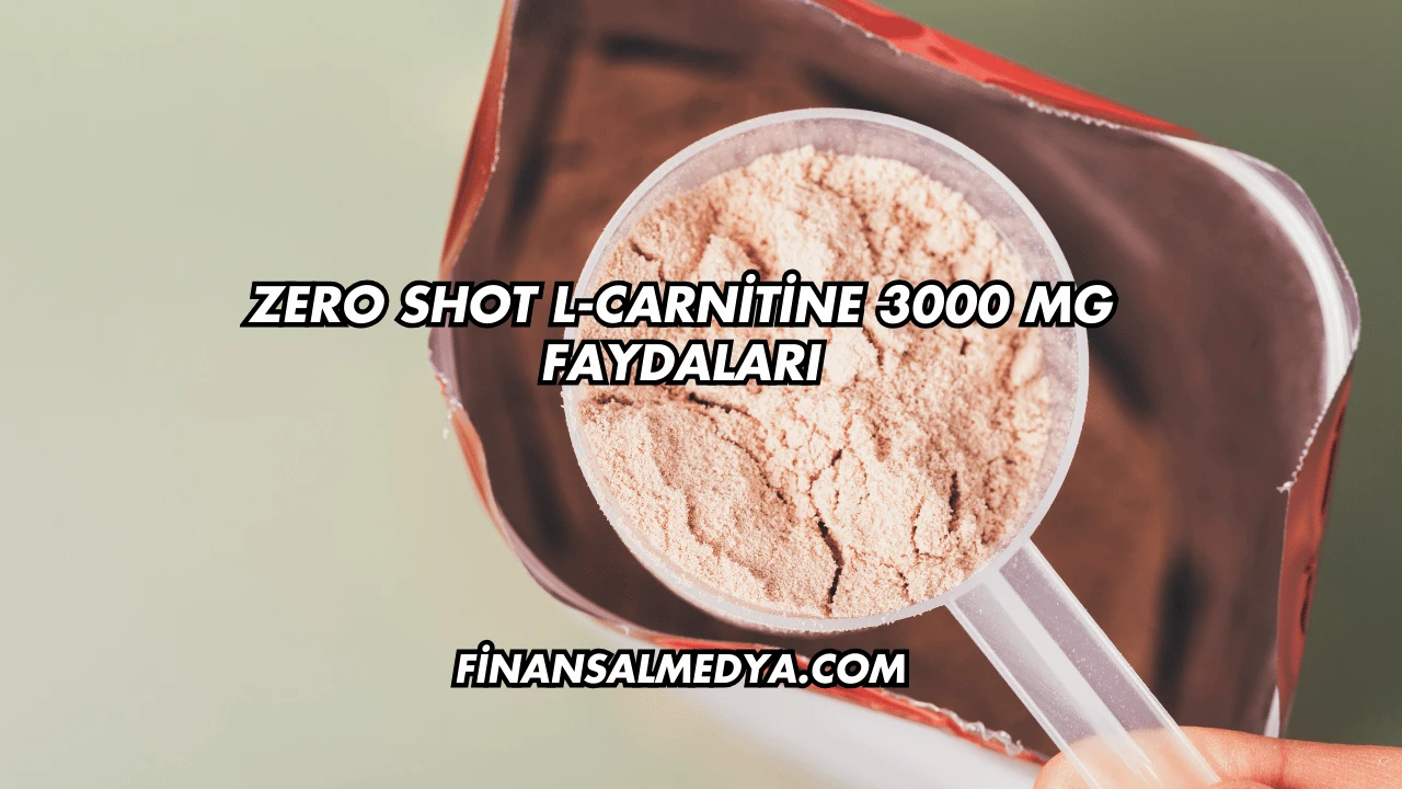 Zero Shot L-Carnitine 3000 mg Faydaları