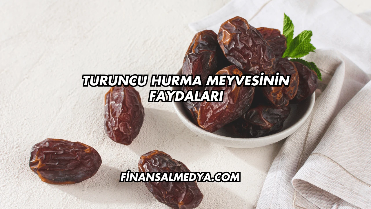 Turuncu Hurma Meyvesinin Faydaları