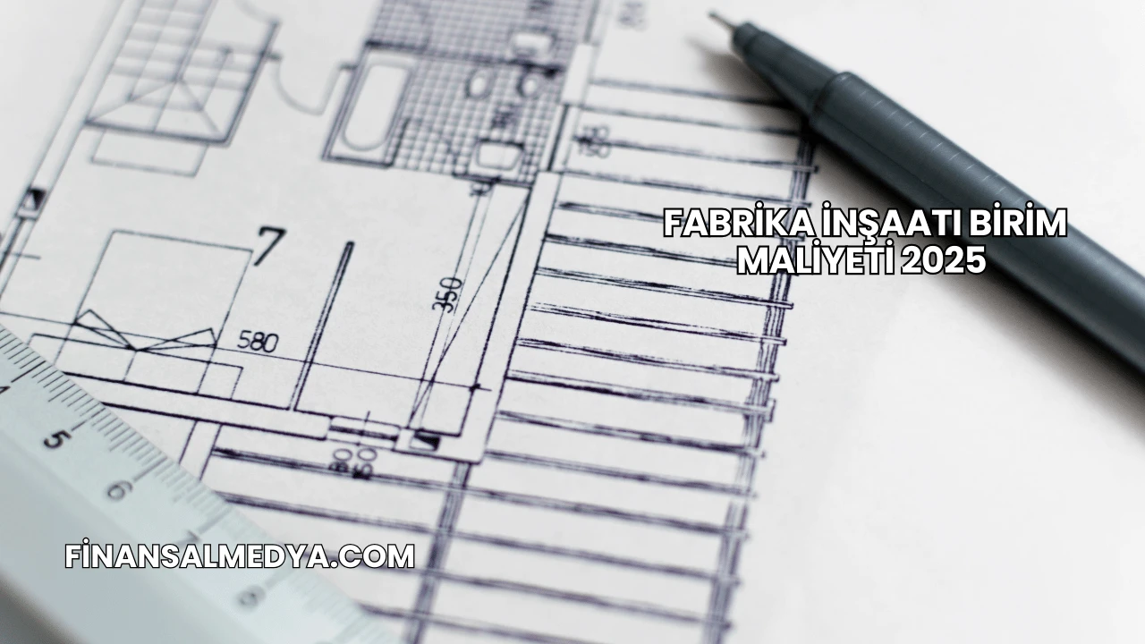 Fabrika İnşaatı Birim Maliyeti 2025