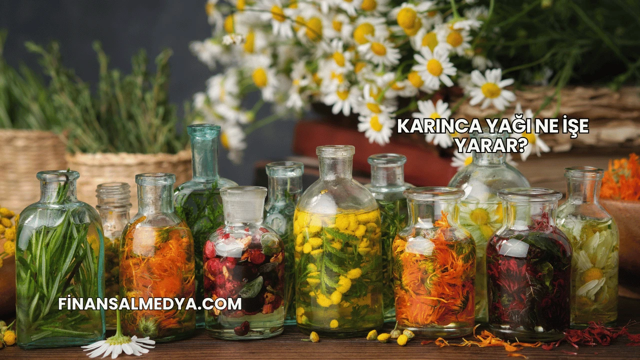 Karınca Yağı Ne İşe Yarar?