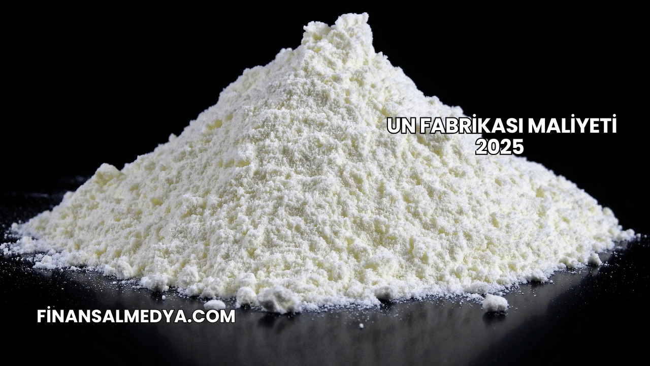 Un Fabrikası Maliyeti 2025