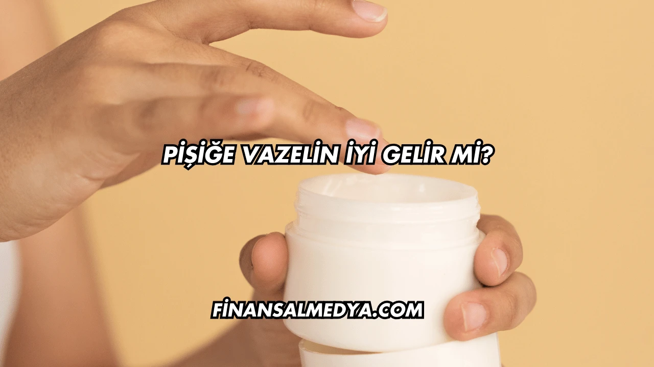Pişiğe Vazelin İyi Gelir mi?