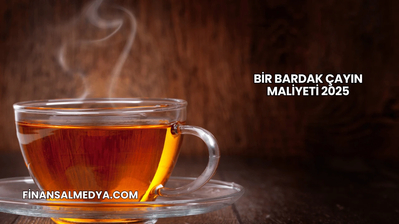 Bir Bardak Çayın Maliyeti 2025