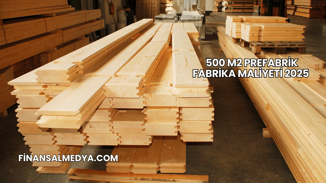 500 m2 Prefabrik Fabrika Maliyeti 2025
