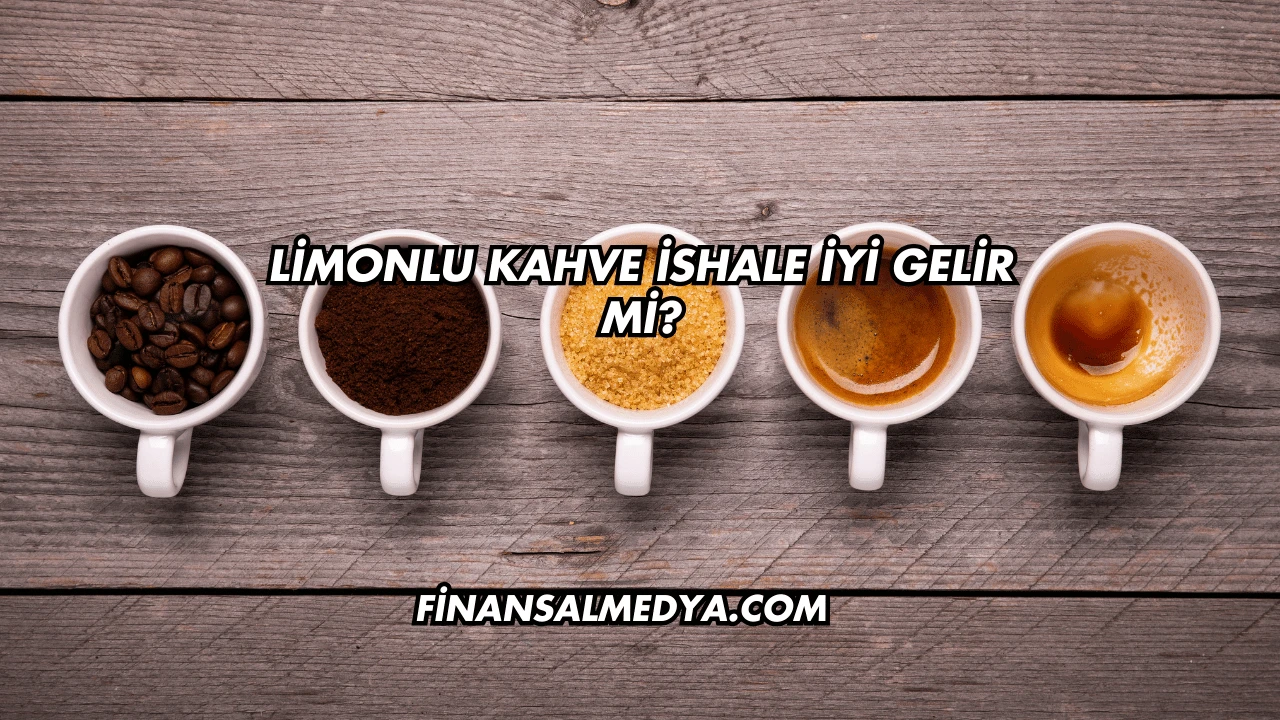 Limonlu Kahve İshale İyi Gelir mi?
