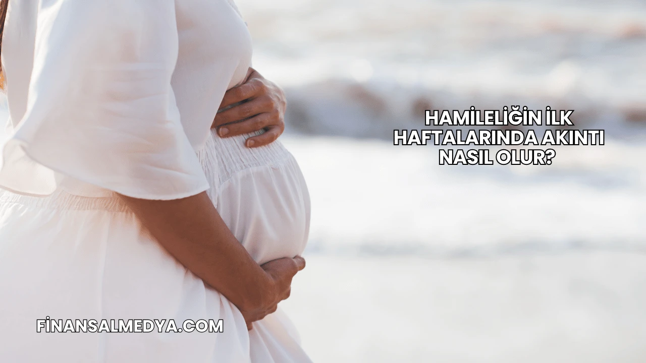 Hamileliğin İlk Haftalarında Akıntı Nasıl Olur?