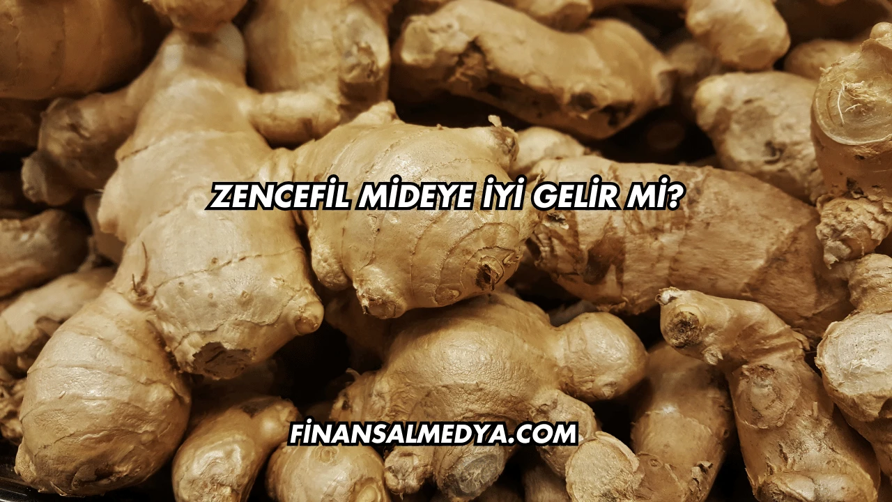 Zencefil Mideye İyi Gelir mi?