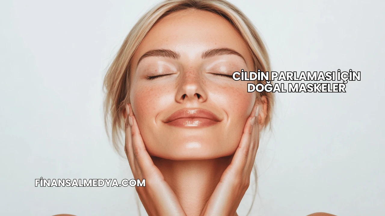 Cildin Parlaması İçin Doğal Maskeler