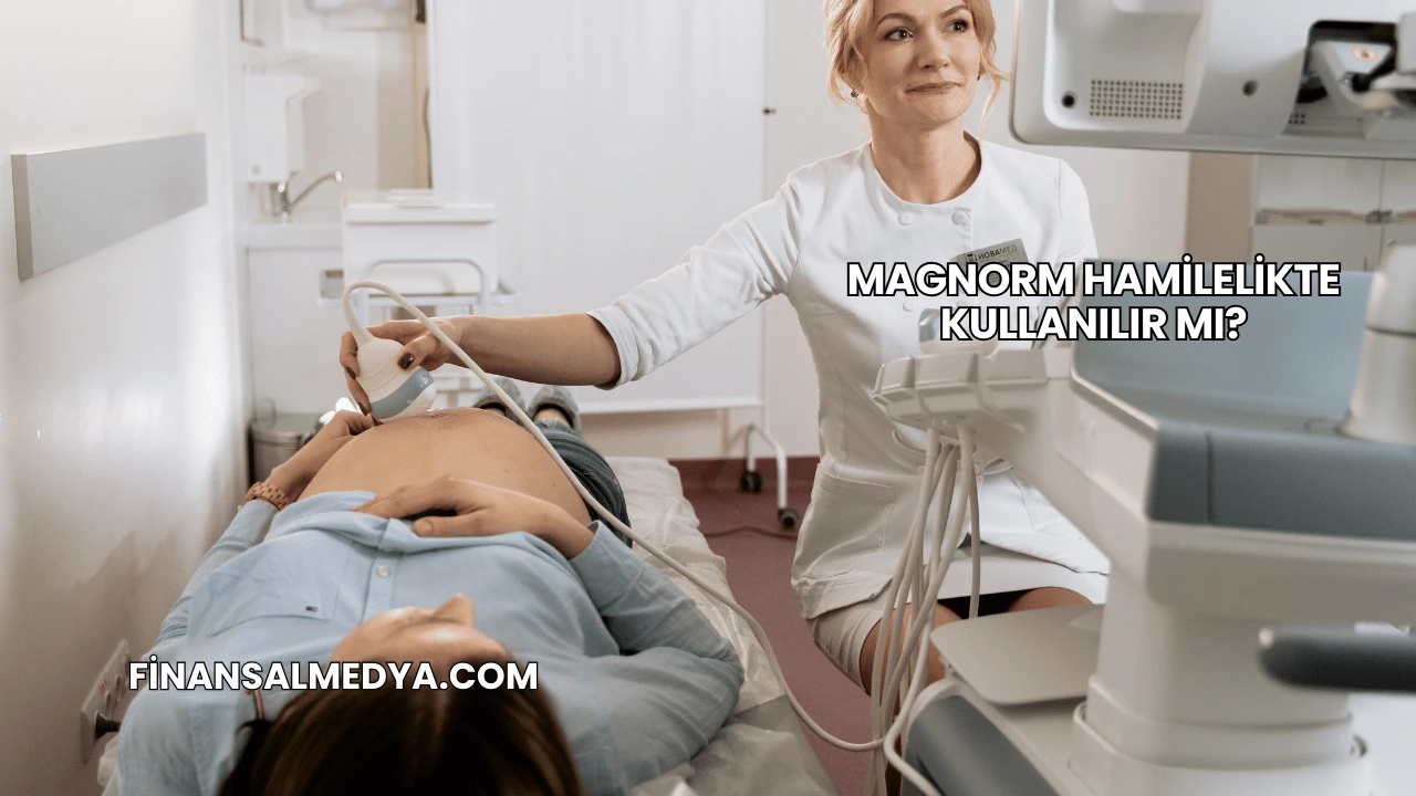 Magnorm Hamilelikte Kullanılır mı?