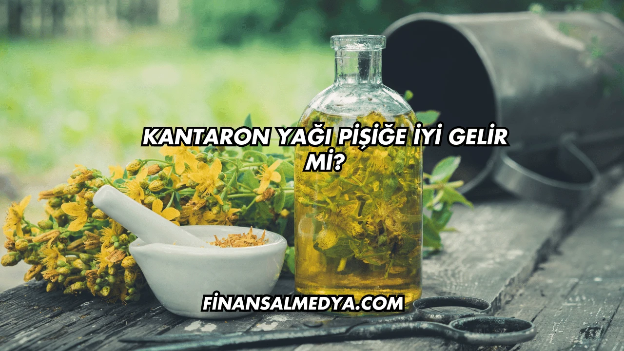 Kantaron Yağı Pişiğe İyi Gelir mi?