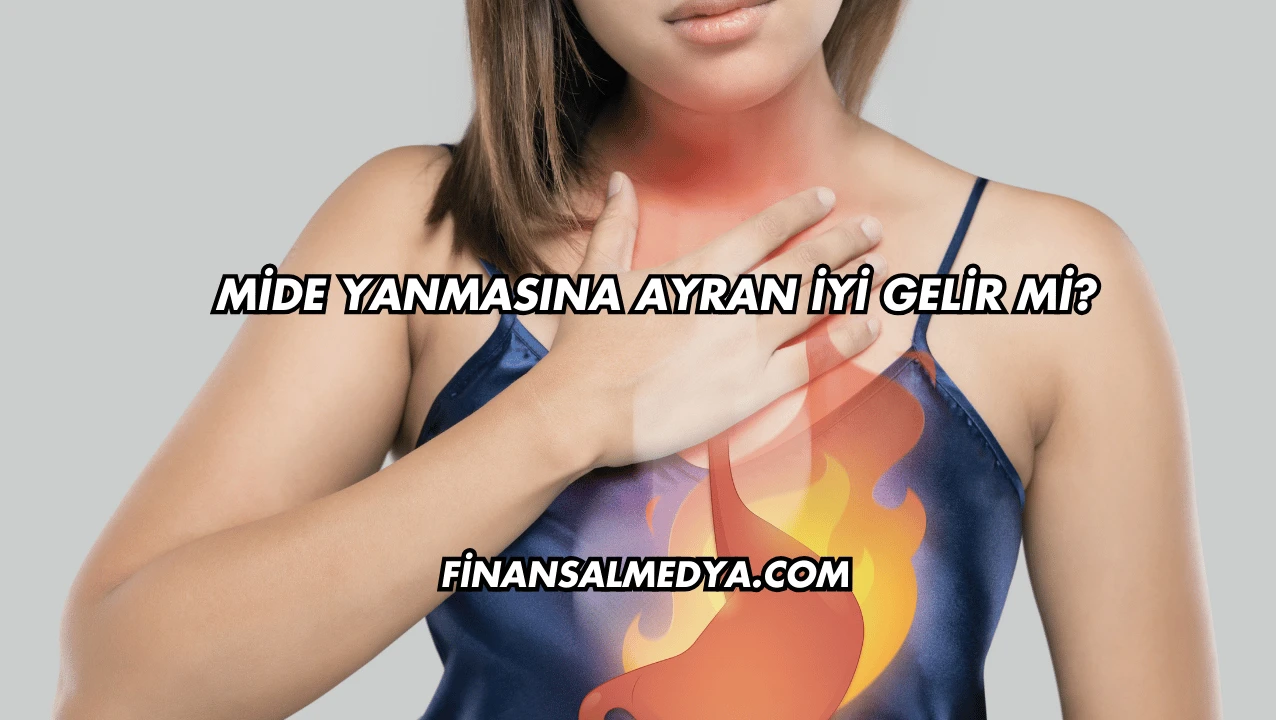Mide Yanmasına Ayran İyi Gelir mi?