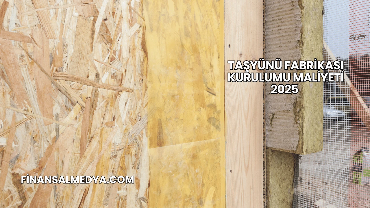 Taşyünü Fabrikası Kurulumu Maliyeti 2025