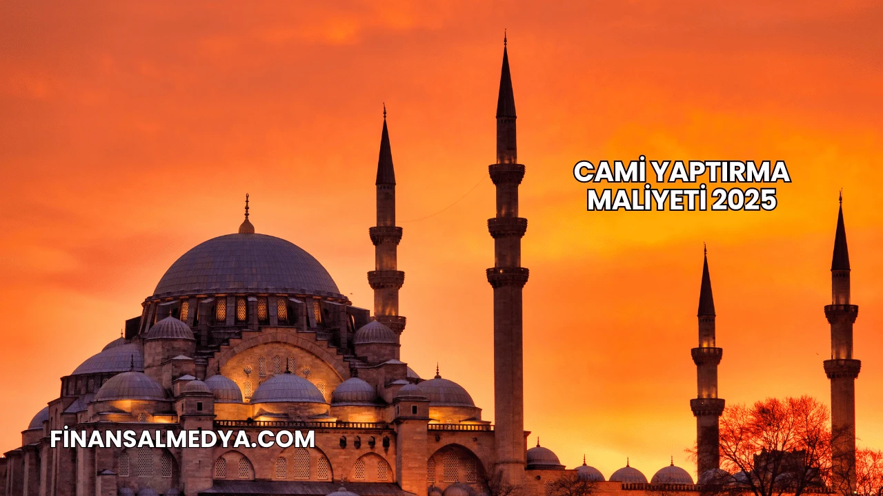 Cami Yaptırma Maliyeti 2025