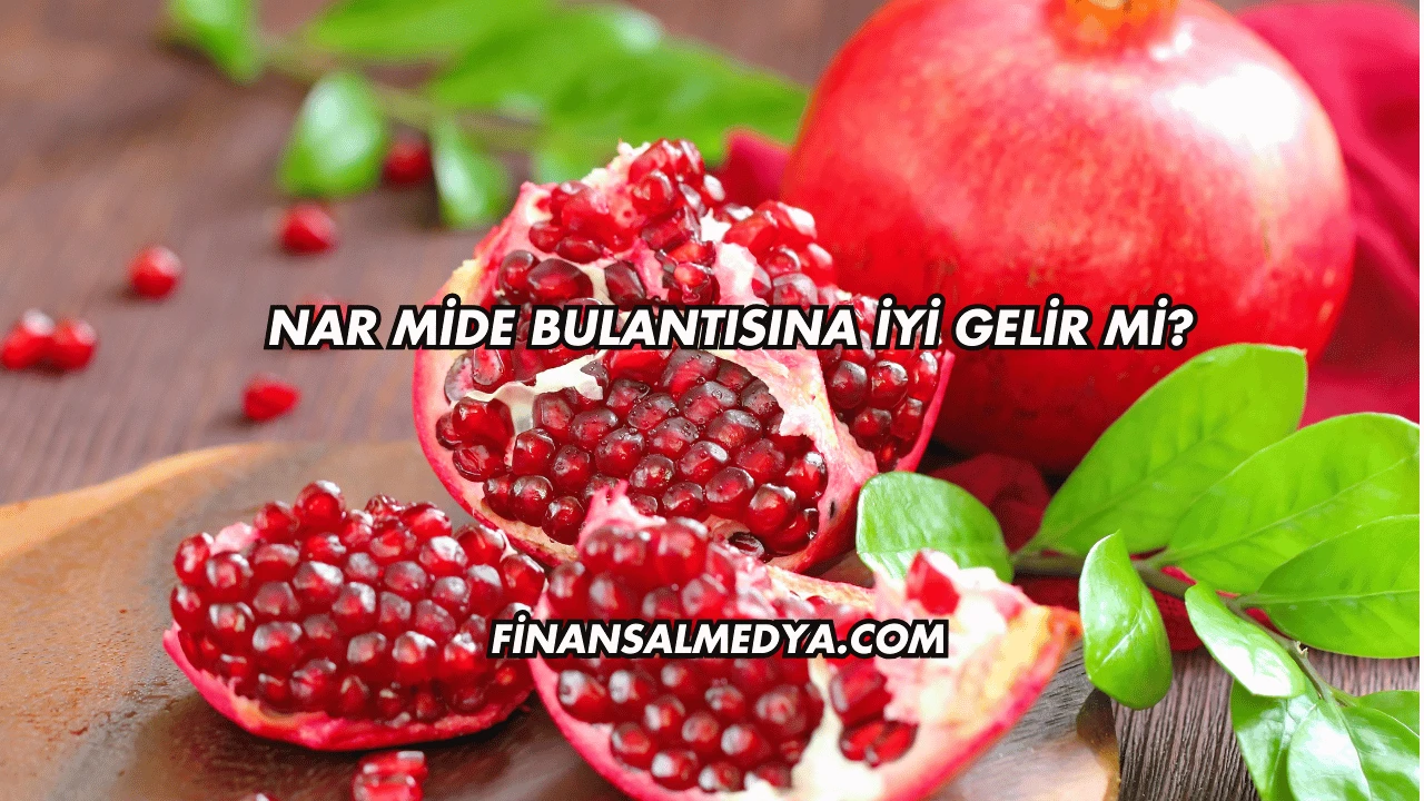 Nar Mide Bulantısına İyi Gelir mi?