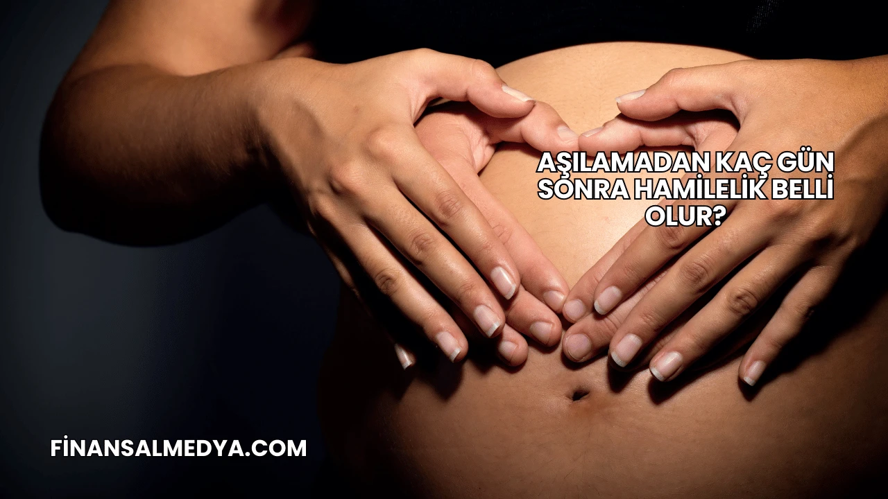 Aşılamadan Kaç Gün Sonra Hamilelik Belli Olur?