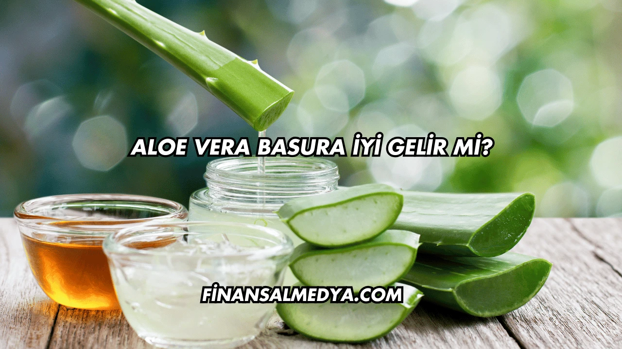 Aloe Vera Basura İyi Gelir mi?