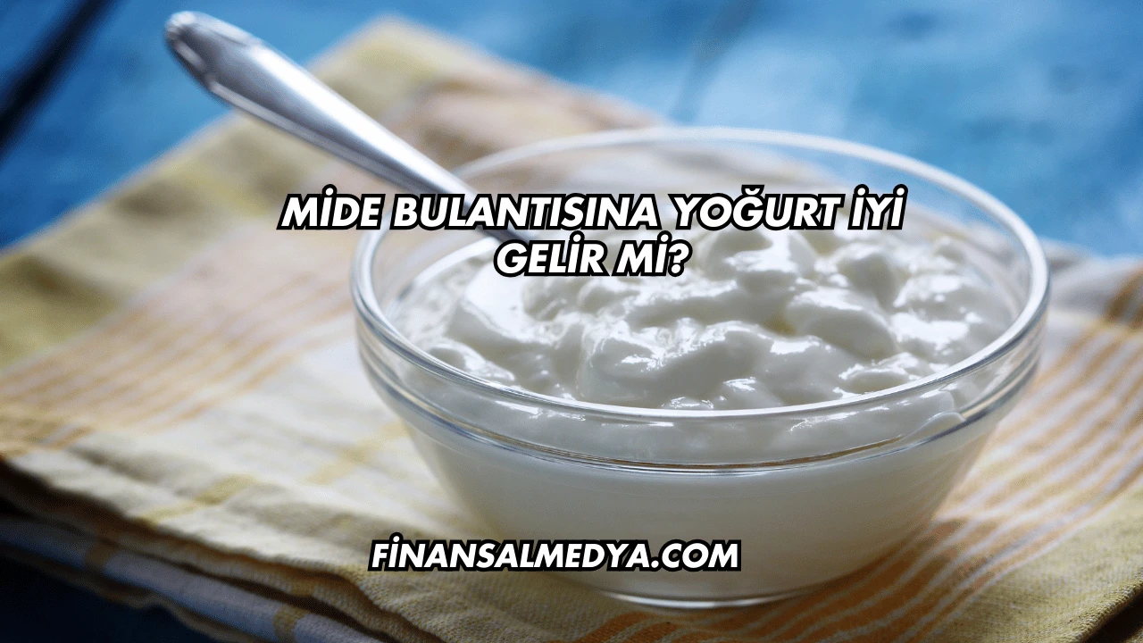 Mide Bulantısına Yoğurt İyi Gelir mi?