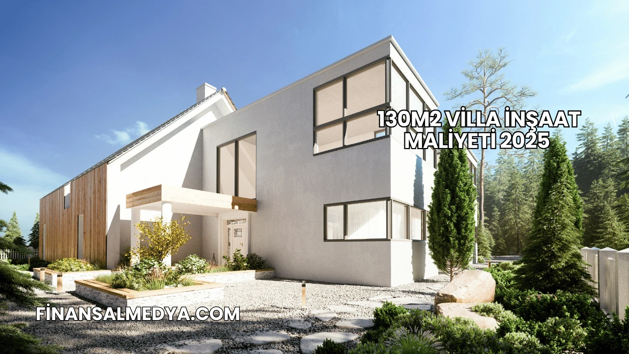 130m2 Villa İnşaat Maliyeti 2025