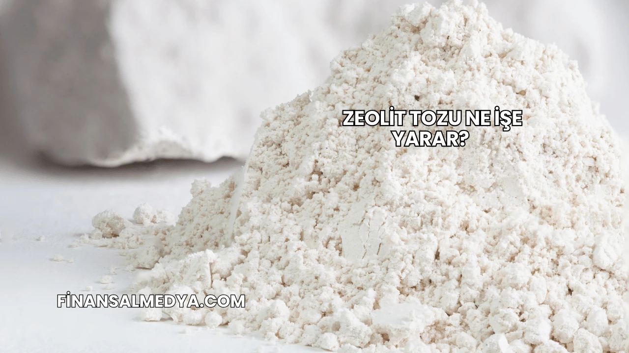 Zeolit Tozu Ne İşe Yarar?