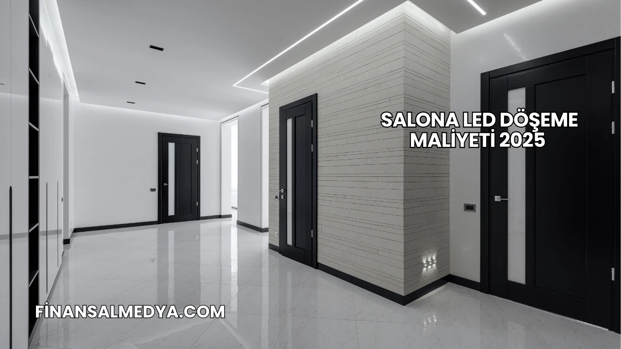 Salona Led Döşeme Maliyeti 2025