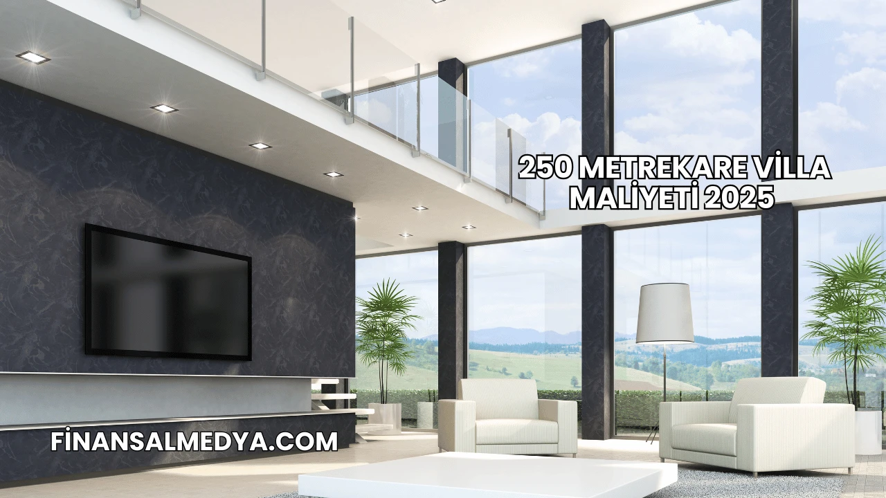 250 Metrekare Villa Maliyeti 2025