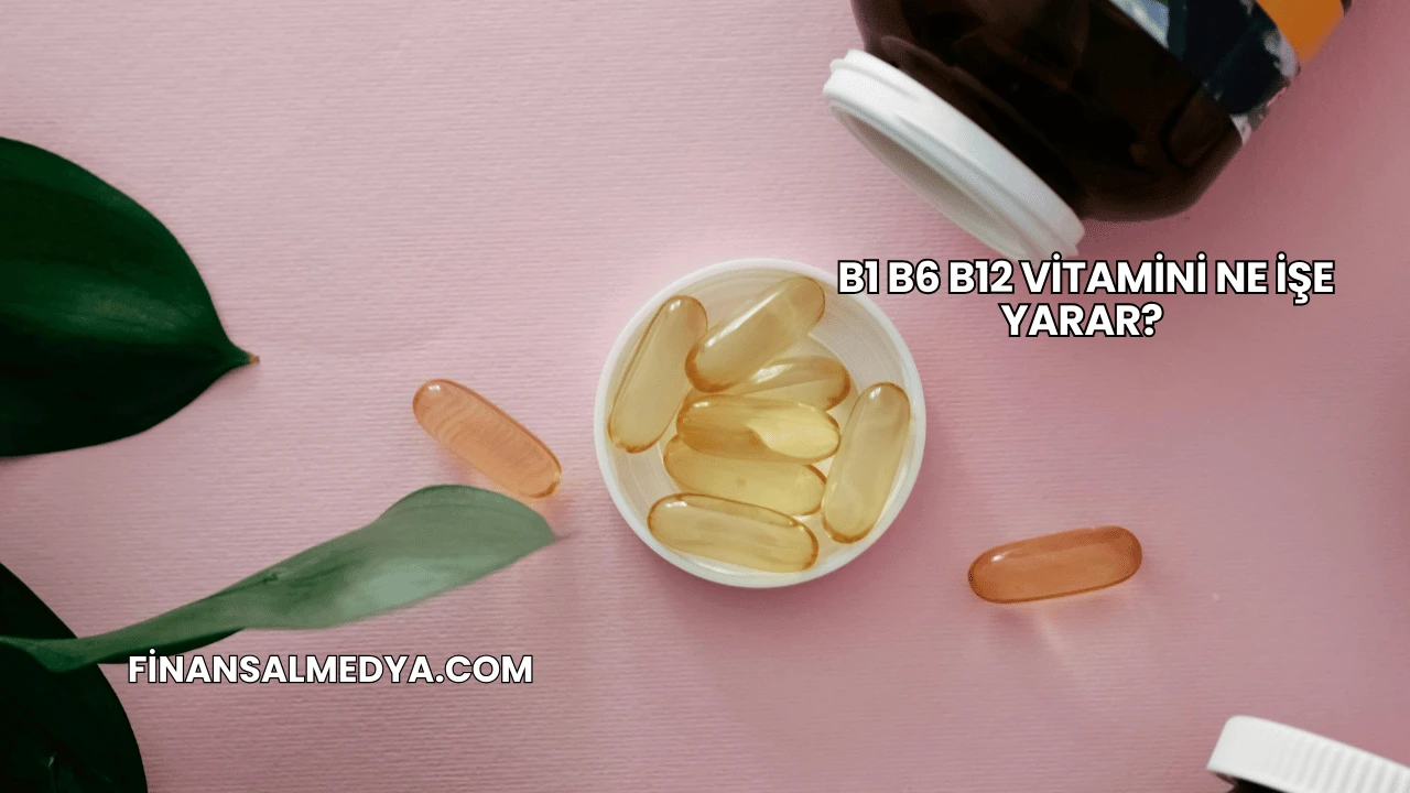 B1 B6 B12 Vitamini Ne İşe Yarar?