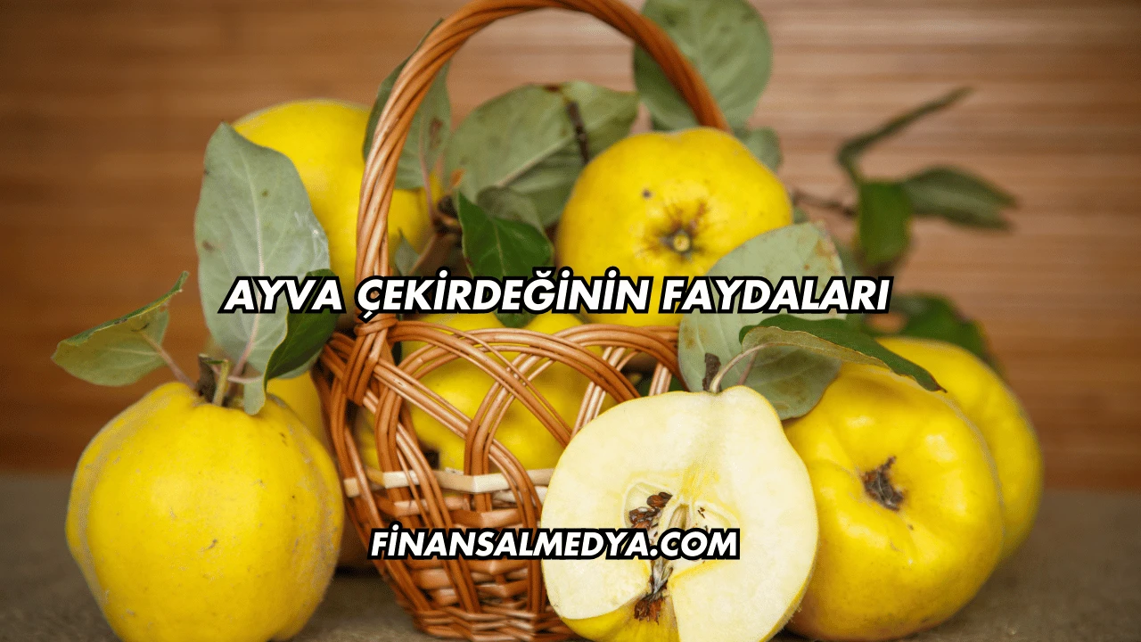Ayva Çekirdeğinin Faydaları