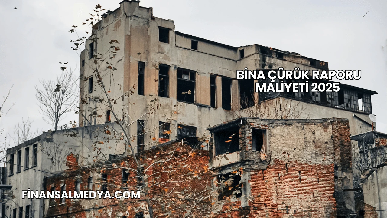 Bina Çürük Raporu Maliyeti 2025